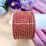 Moon Bangle_Maroon