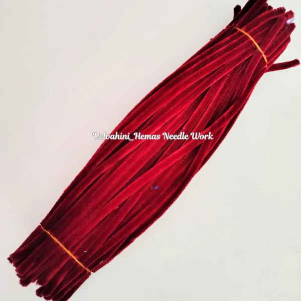 Pipe Cleaner_Maroon