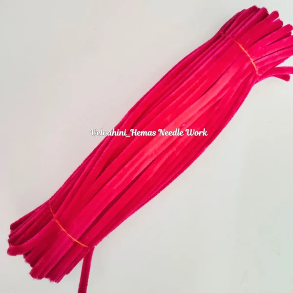 Pipe Cleaner_Rani Pink