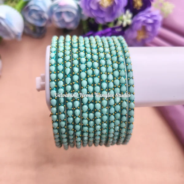 Water Drop bangle_Paris Green