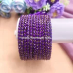Water Drop bangle_Violet