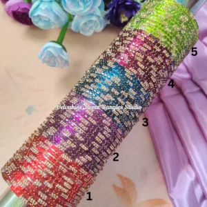 Cubic Stone Bangles
