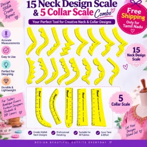 15 Neck Design Scale & 5 Collar Scale Combo