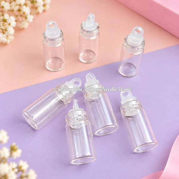 Acrylic Bottle_21x11mm_10 Pcs