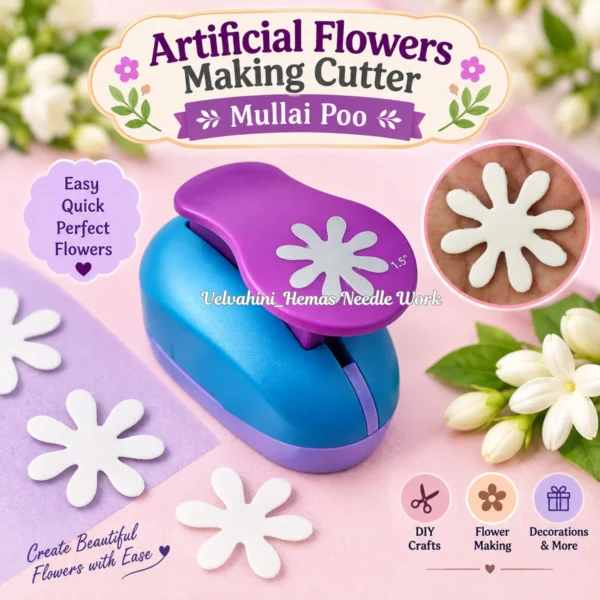 Artificial Flower_Mullai Cutter