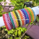 Baby Shower Heart Bangle_16 Colour
