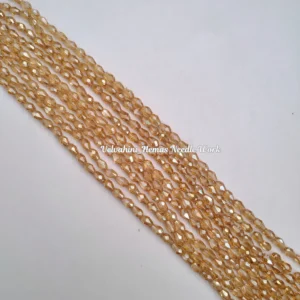 Drop Crystal Gold_3mm