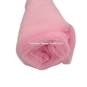 Net Cloth_Baby Pink_1 meter