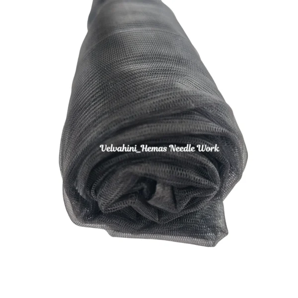 Net Cloth_Black_1 meter