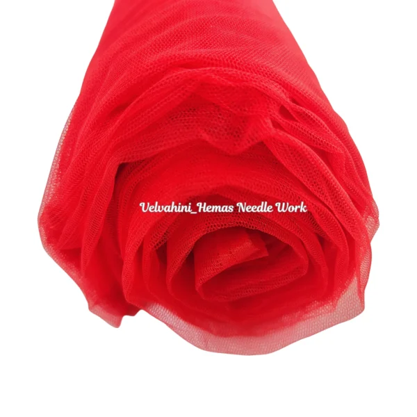 Net Cloth_Red_1 meter