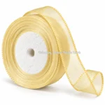 Organza ribbon_Gold
