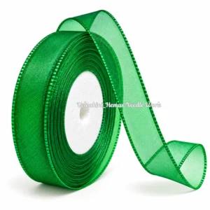 Organza ribbon_Green