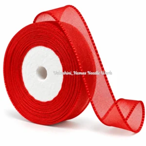 Organza ribbon_Red