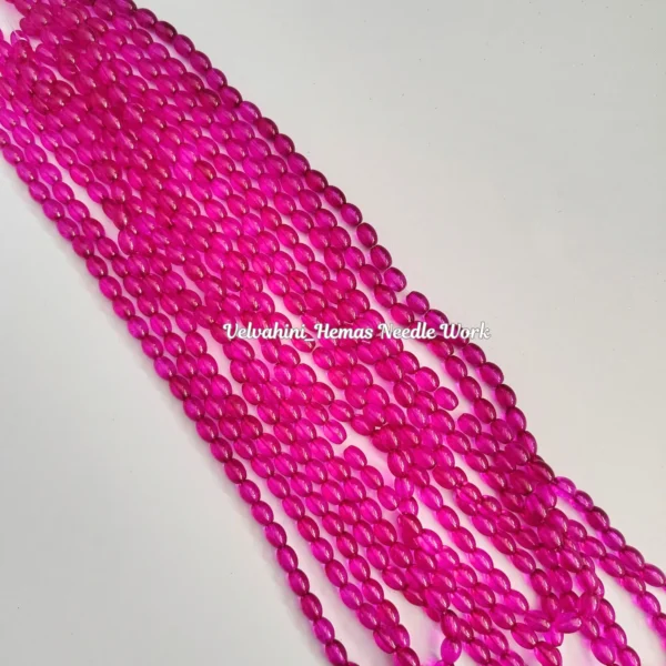 Oval Hanging_Magenta Pink