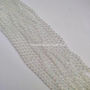 Oval Hanging_Rainbow Silver