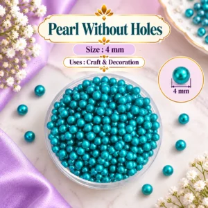 Pearl Without Holes_Size 4mm_Rama Blue