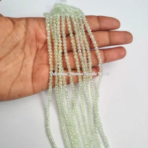 Round Crystal_3mm_Pale Mint Green