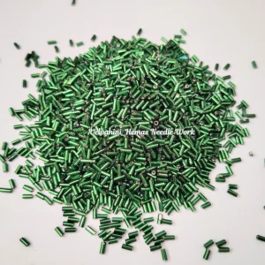 Tube Bead_Dark Green