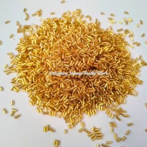 Tube Bead_Light Gold