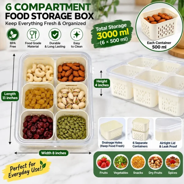 Multi Usage Food Storage Box 2
