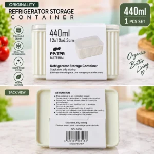 Refrigerator Storage Container_440ml 2 Refrigerator Storage Container_440ml 2
