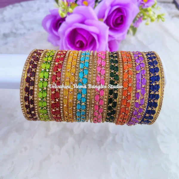 Leaf Baby Shower Bangles