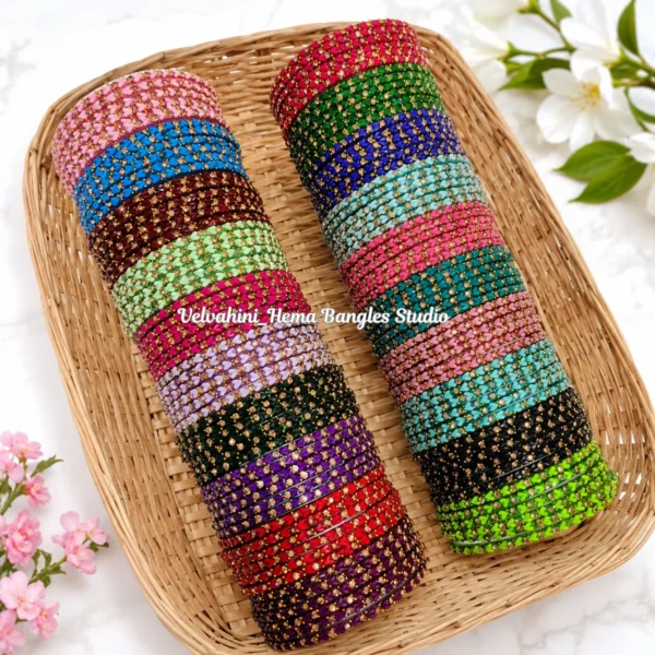 Heart Bangle Combo_20 Colours_Each half Dozen