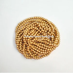 Gold Bunch Bead_6 mm
