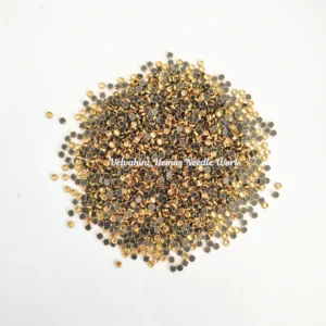 Gold Kundan_Round_3 mm