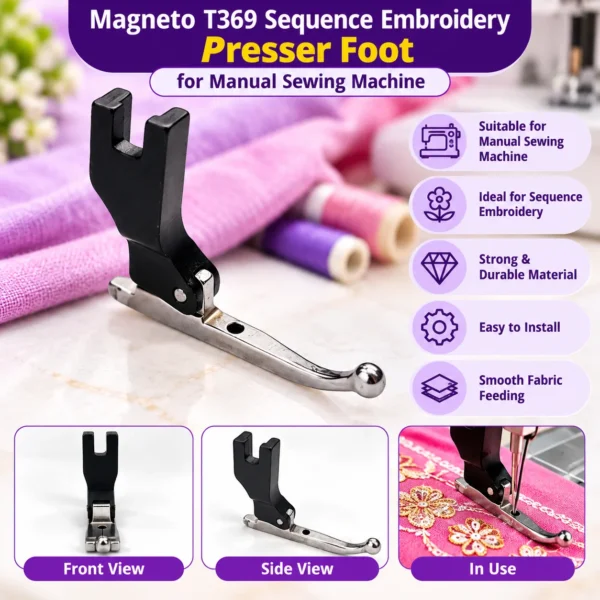 Sequence Embroidery Presser Foot