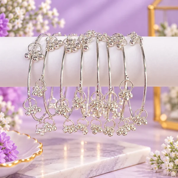 Kashmiri Bangle _Silver