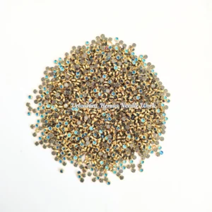 Round Kundan 3mm _Blue